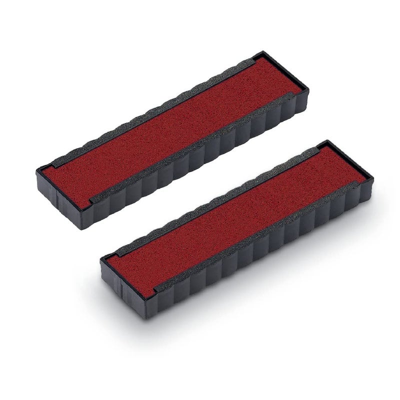 Trodat Replacement Ink Pads 6/4916 - Pack of 2 - Red Ink - for The Printy 4916 - Image 1
